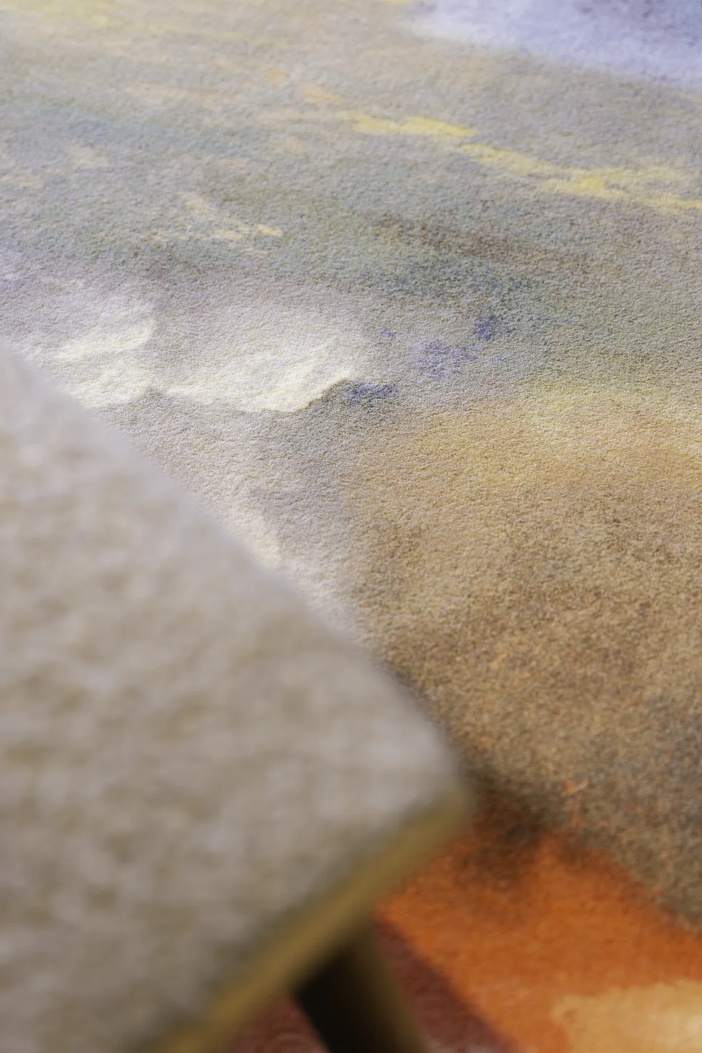 Carpet Walking on Clouds detail 3